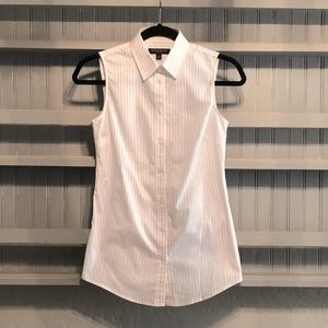Banana Republic Riley Sleeveless Button-up Blouse